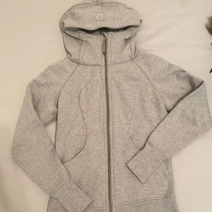 Lululemon scuba gray hoodie